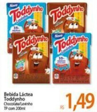 Atacadão Bebida Lactea Toddynho 200ml oferta