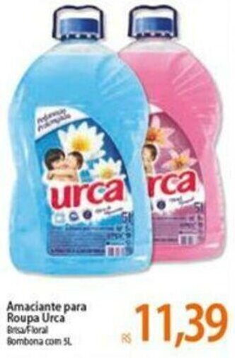 Atacadão Amaciante para Roupa Urca 5L oferta