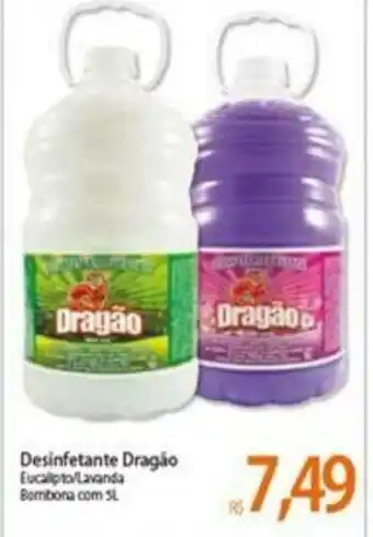 Atacadão Desinfetante Dragao 5L oferta