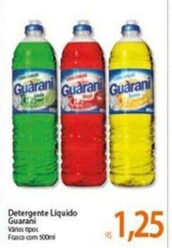 Atacadão Detergente Liquido Guarani 500ml oferta