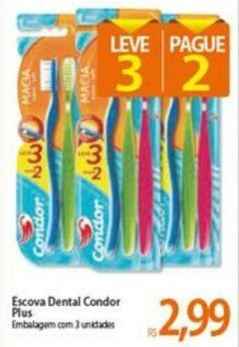 Atacadão Escova Dental Condor Plus oferta