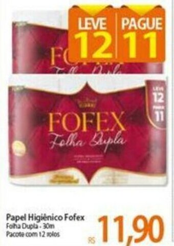 Atacadão Papel Higiénico Fofex oferta