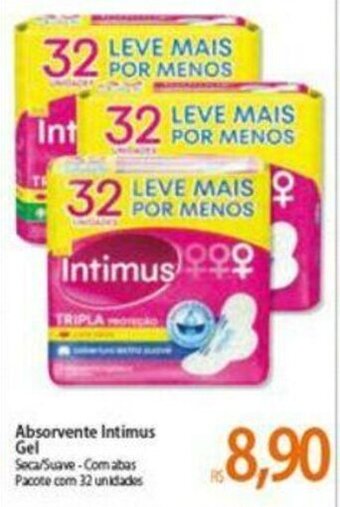 Atacadão Absorvente Intimus Gel oferta