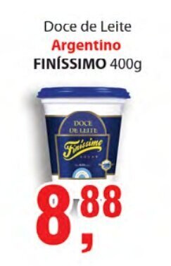 Supermercados Mundial Doce de leite Argentino Finissimo 400g oferta
