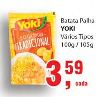 Supermercados Mundial Batata palha Yoki 100g/105g oferta