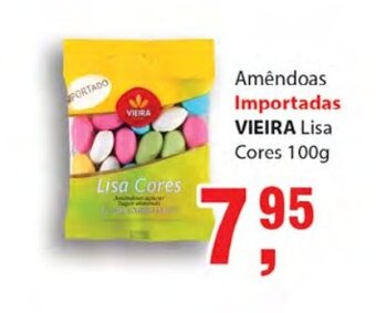 Supermercados Mundial Amendoas Importadas Vieira 100g oferta