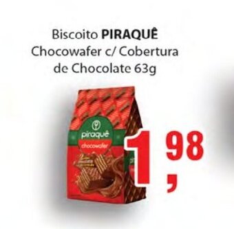 Supermercados Mundial Biscoito Piraque 63g oferta