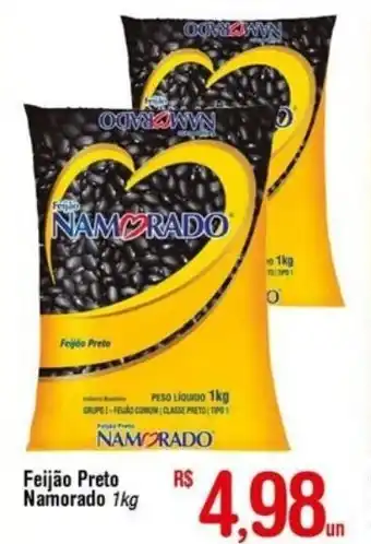 Fort Atacadista Feijao Preto Namorado 1kg oferta