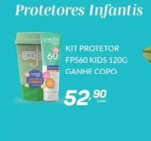 GBarbosa Protetor solar kids 120 gr sunless oferta