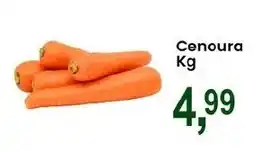 Federzoni Supermercados Cenoura oferta