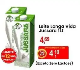 Federzoni Supermercados Leite Longa Vida Jussara oferta
