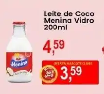 Federzoni Supermercados Leite de Coco Menina Vidro oferta