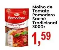 Federzoni Supermercados Molho de Tomate Pomodoro Sachê Tradicional oferta