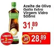 Federzoni Supermercados Azeite de Oliva Gallo Extra Virgem Vidro oferta