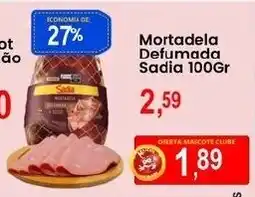 Federzoni Supermercados Mortadela Defumada Sadia oferta