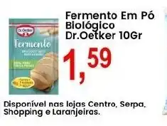 Federzoni Supermercados Fermento Em Pó Biológico Dr.Oetker oferta