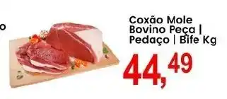 Federzoni Supermercados Coxão Mole Bovino Peça Pedaço Bife oferta