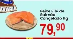 Federzoni Supermercados Peixe Filé de Salmão Congelado oferta
