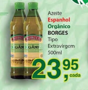 Supermercados Mundial Azeite Espanhol Organico Borges 500ml oferta