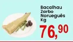 Federzoni Supermercados Bacalhau Zarbo Norueguês oferta