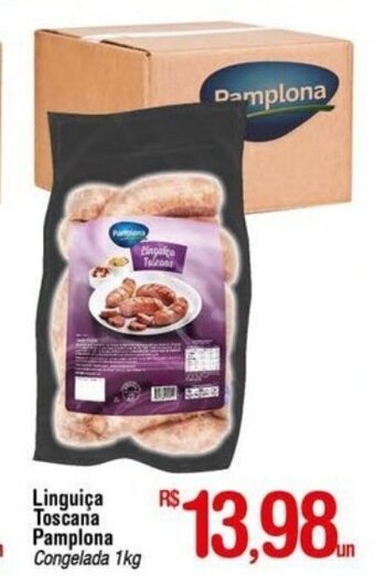 Fort Atacadista Linguica Toscana Pamplona 1kg oferta