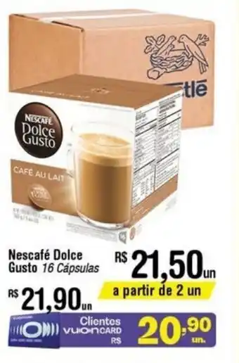 Fort Atacadista Nescafe Dolce Gusto oferta