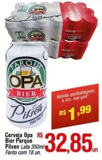 Fort Atacadista Cerveja Opa Bier Praque Pilsen 350ml oferta