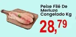 Federzoni Supermercados Peixe Filé De Merluza Congelado oferta