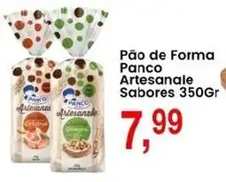 Federzoni Supermercados Pão de Forma Panco Artesanale Sabores oferta