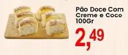 Federzoni Supermercados Pão Doce Com Creme e Coco oferta