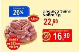 Federzoni Supermercados Linguiça Suína Nobre oferta