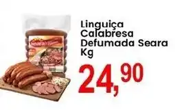 Federzoni Supermercados Linguiça Calabresa Defumada Seara oferta