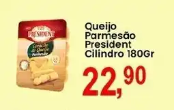 Federzoni Supermercados Queijo Parmesão President Cilindro oferta