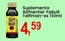 Federzoni Supermercados Suplemento Alimentar Yakult Taffman-ex oferta