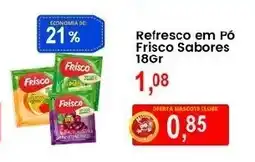 Federzoni Supermercados Refresco em Pó Frisco Sabores oferta