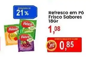 Federzoni Supermercados Refresco em Pó Frisco Sabores oferta