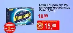 Federzoni Supermercados Lava Roupas em Pó Minuano Fragrâncias Caixa oferta