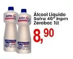 Federzoni Supermercados Álcool Líquido Safra 46 Inpm Zerobac oferta