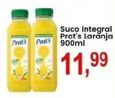 Federzoni Supermercados Suco Integral Prat's Laranja oferta