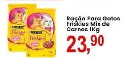 Federzoni Supermercados Ração Para Gatos Friskies Mix de Carnes oferta