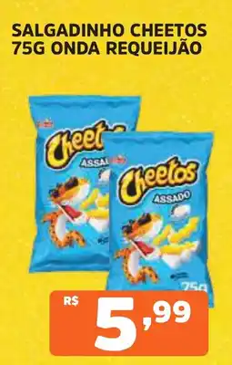 Supermercados Pague Menos Salgadinho cheetos onda requeijão oferta