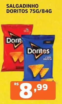 Supermercados Pague Menos Salgadinho doritos oferta