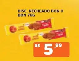 Supermercados Pague Menos Bisc. recheado bon o bon oferta