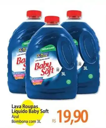 Lava Roupas Líquido Baby Soft Azul Bombona