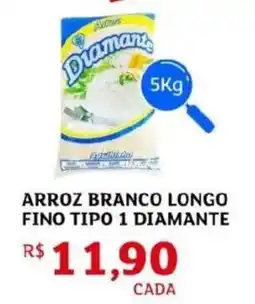 Assaí Atacadista Arroz branco longo fino tipo 1 diamante oferta