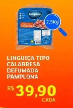 Assaí Atacadista Linguiça tipo calabresa defumada pamplona oferta