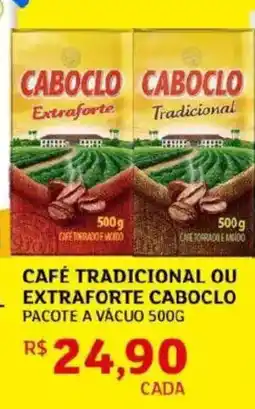Assaí Atacadista Café tradicional ou extraforte caboclo oferta