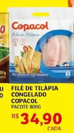 Assaí Atacadista Filé de tilápia congelado copacol pacote oferta