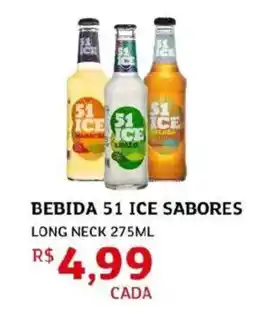 Assaí Atacadista Bebida 51 ice sabores long neck oferta