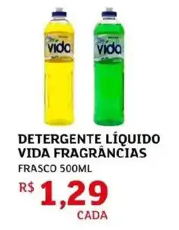 Assaí Atacadista Detergente líquido vida fragrâncias oferta
